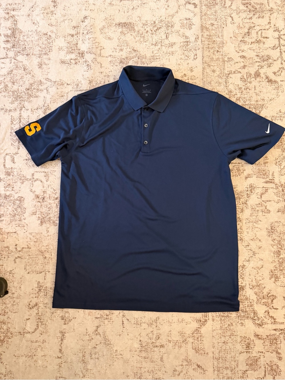 Nike Men’s Navy Golf Polo - Syracuse